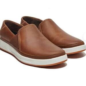 Kuru Women's Roam Atla Comfort Shoes Cognac Brown Leather Size 7.5 US 38 EU NIB